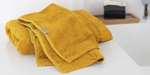 Darčekové balenie uterákov Luna medovo žltá 2 ks