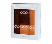 Darčekové balenie uterákov Royal choco-karamel 4 ks