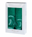 Darčekové balenie uterákov Tana Green smaragdová svetlá 2 ks