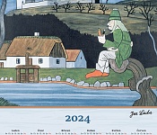 Kalendár Josef Lada 2024